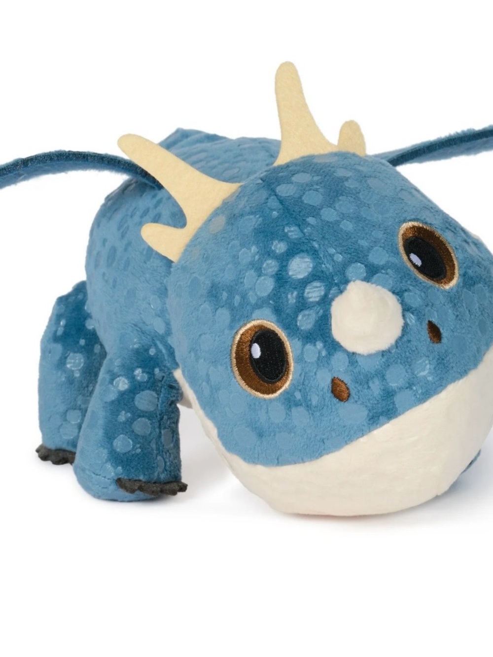 Dreamworks Blue and Cream Dragon Plush Stuffed Animal